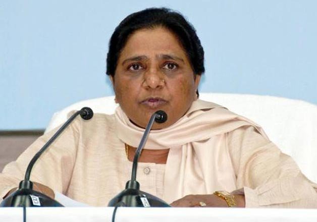 Mayawati on SP