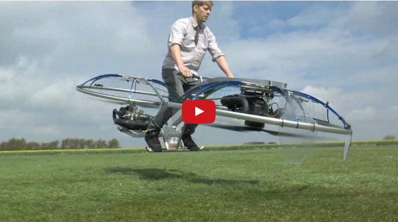 Colin Furze-flying hoverbike