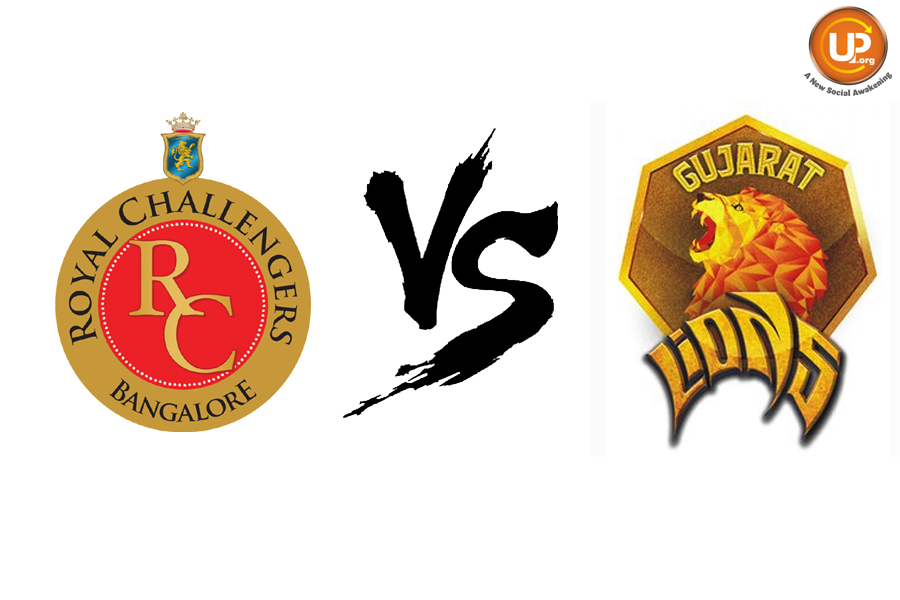 14 may Royal Challengers Bangalore vs Gujarat Lions