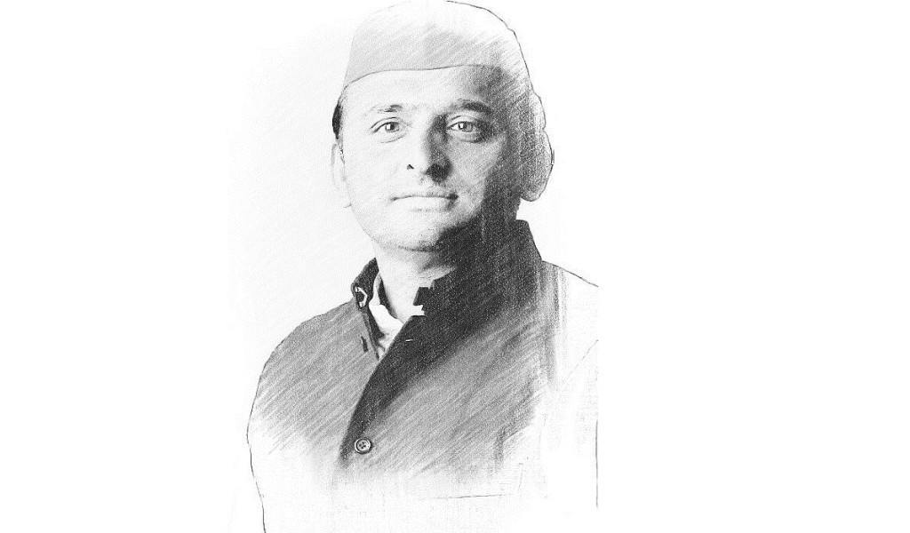 Akhilesh Yadav Portarit