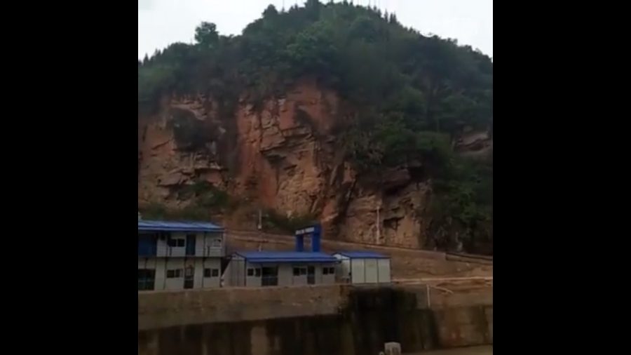 Massive Landslide