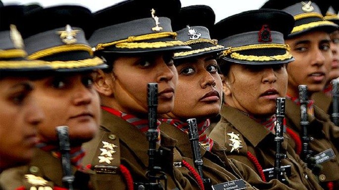 kashmeeri girls in indian army