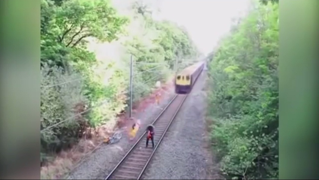 railway worker saved life