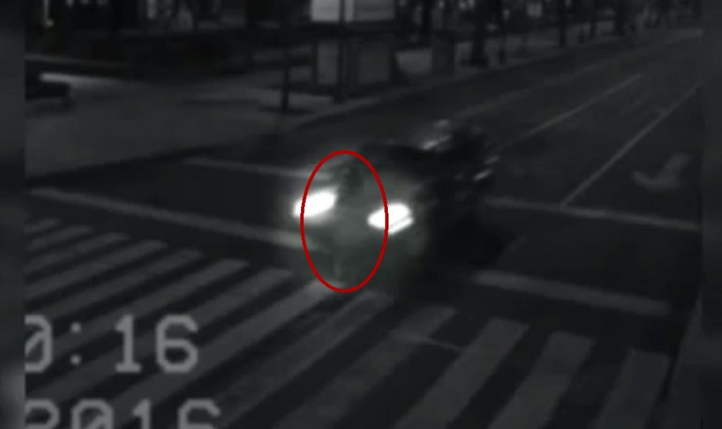 Ghost Caught on CCTV cameras Hit by Car