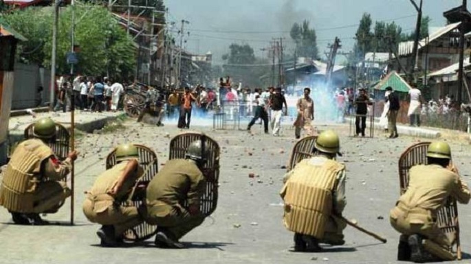 terrorists fired schools, government builidings in kashmir
