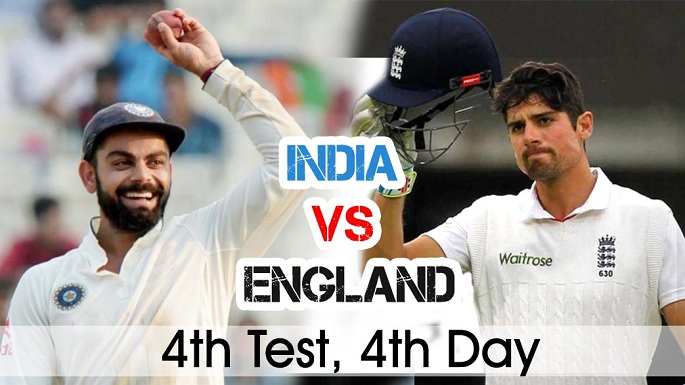 4th Test 4th Day at Wankhede