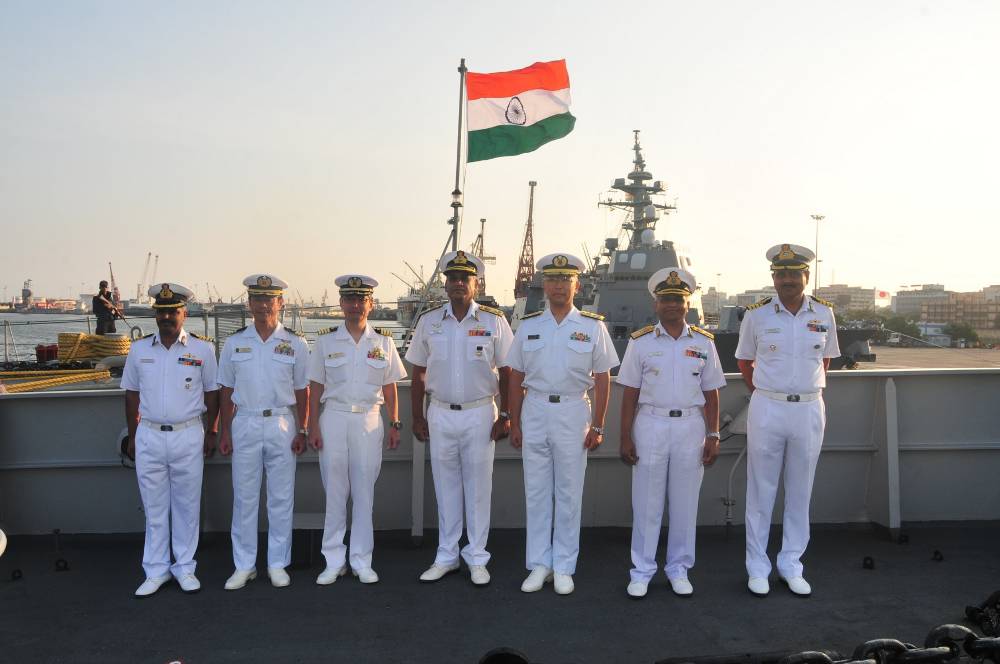 Indian Navy practice