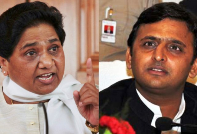 Mayawati attacks Akhilesh