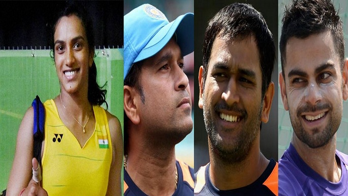 Sindhu gone ahead from Sachin, Dhoni and Virat