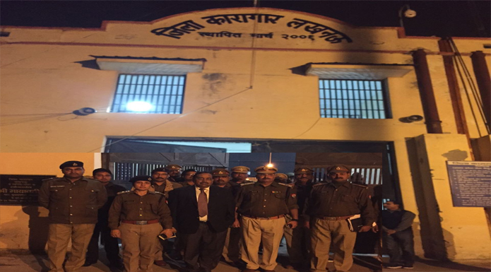SSP DM visit lucknow jail
