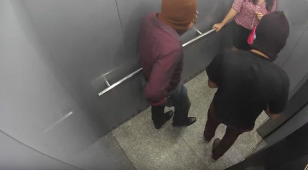 prank in lift