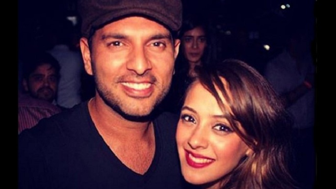 yuvraj and hazel knotted in goa