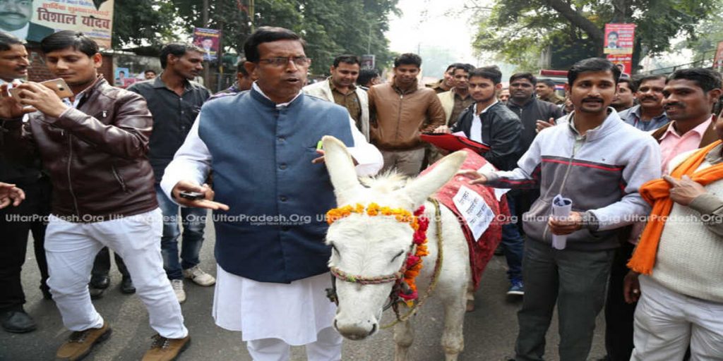 bahujan vijay party donkey nomination