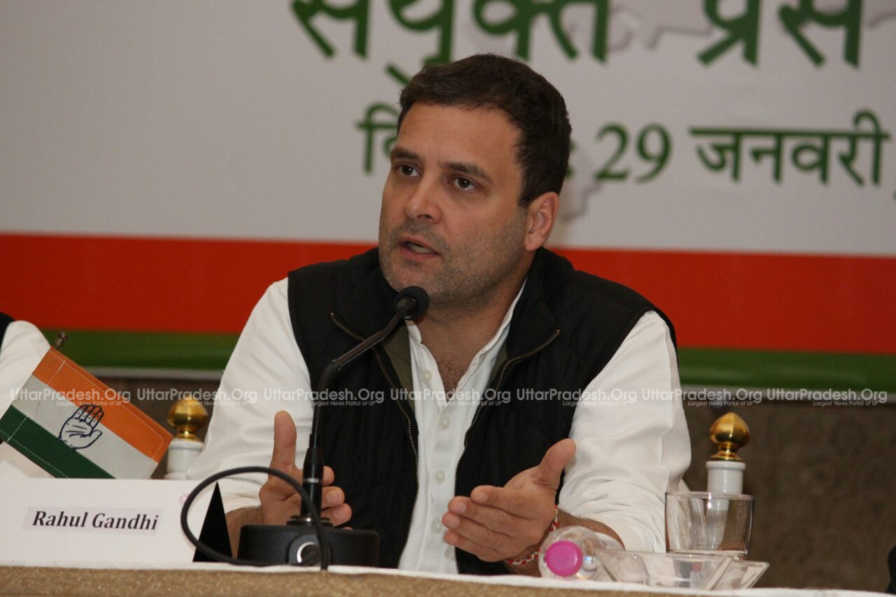 rahul gandhi addressed joint press conference
