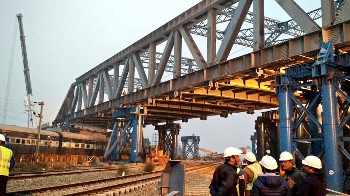 longest Railway bridge launched
