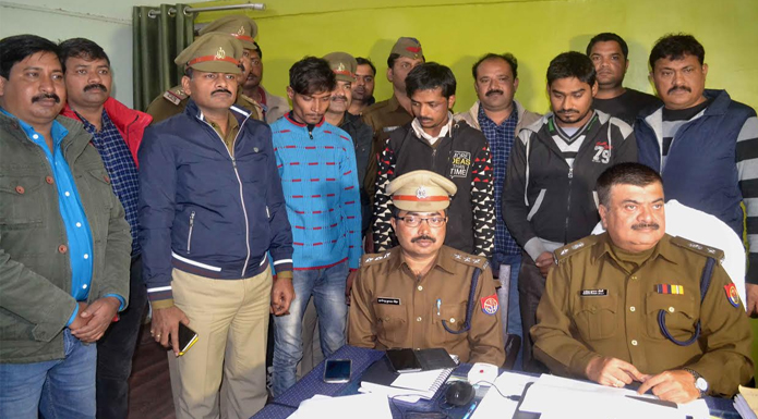 kanpur police arrested vehicle thief
