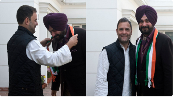 navjot singh siddhu joins congress