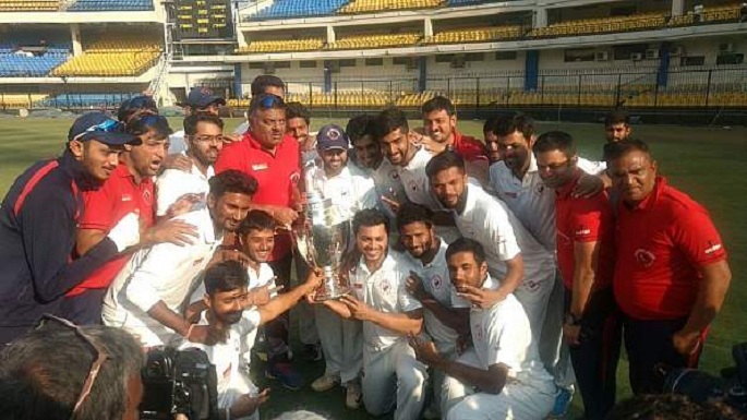 Gujarat won Ranji trophy