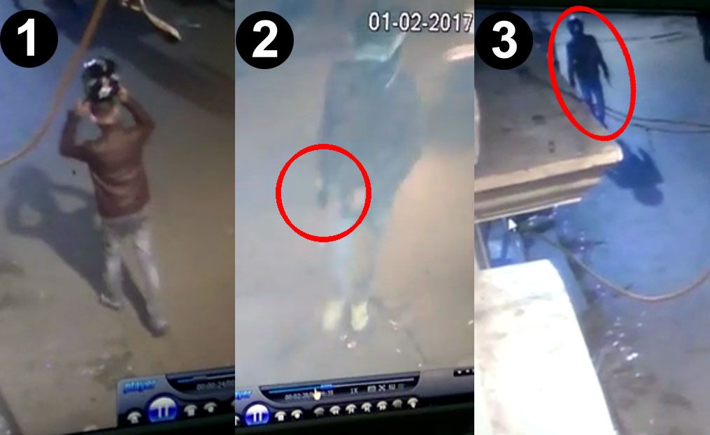 CCTV of shravan sahu murder case