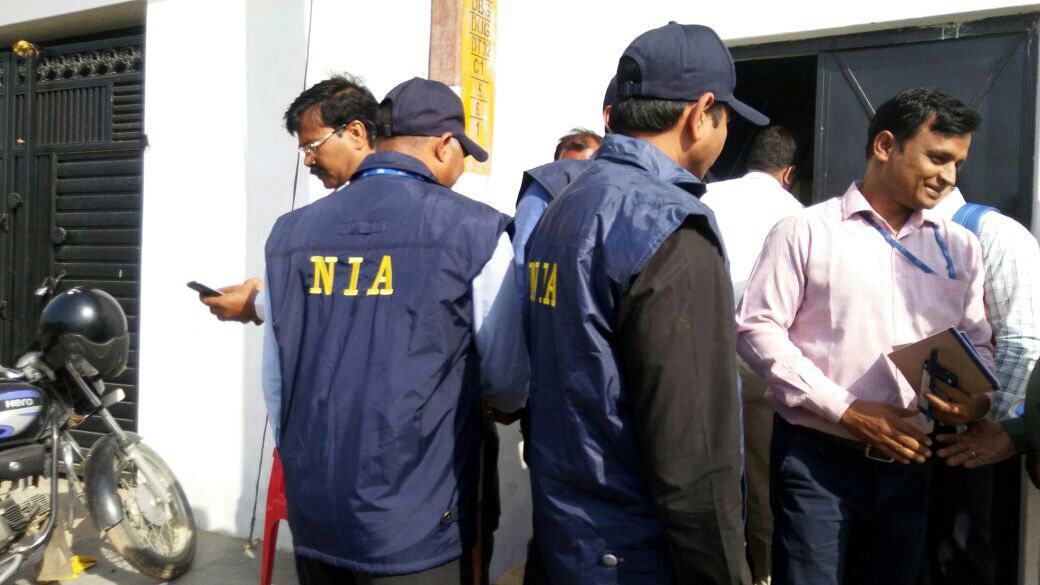 NIA Team in lucknow