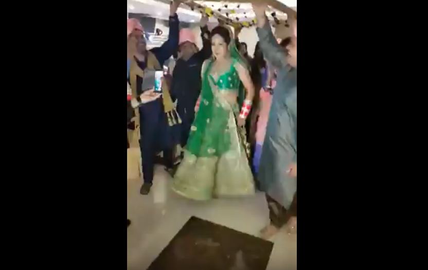 Girl Dance In Her Marriage Video