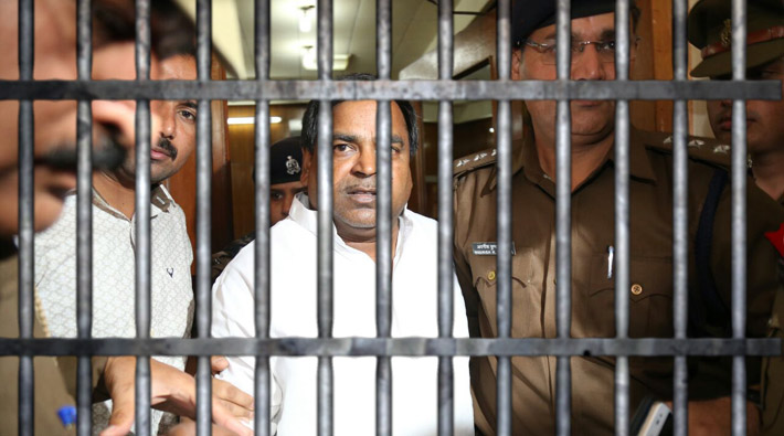 gayatri prasad prajapati arrested in lucknow