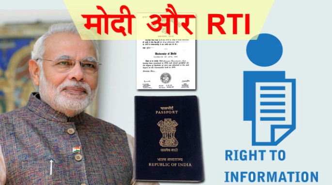 passport documents modi RTI