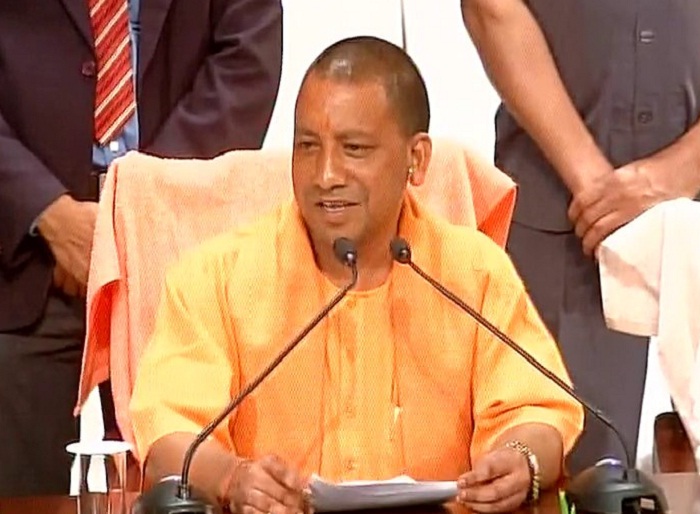CM adityanath yogi addressed press conference