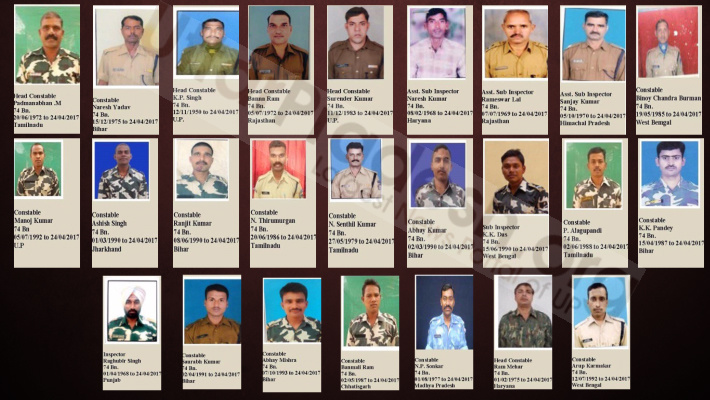25 crpf jawans martyred
