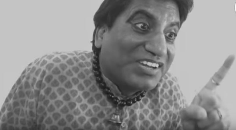 Cow's pain expressed by Raju Srivastav
