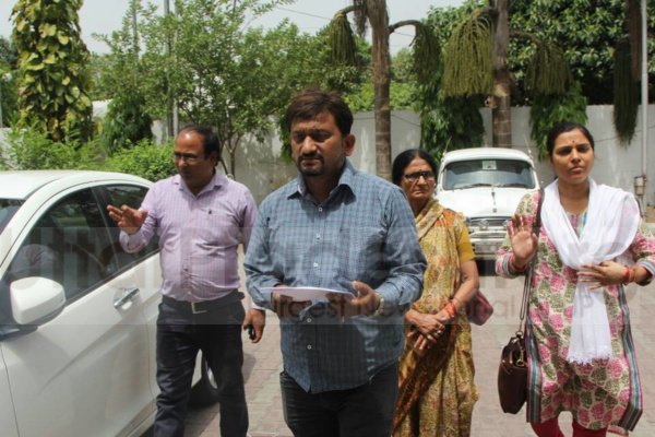 IAS anurag family members reaches annexe