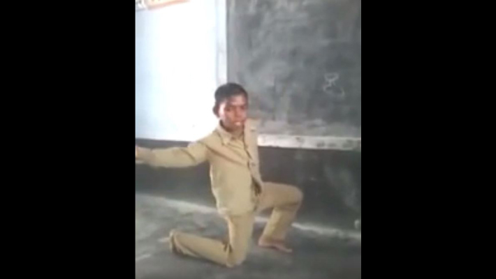 Indian School Kid Dance