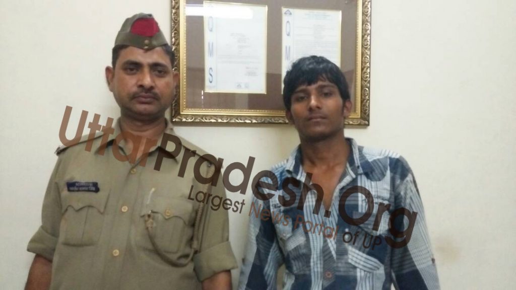 accused arrested at charbagh railway station