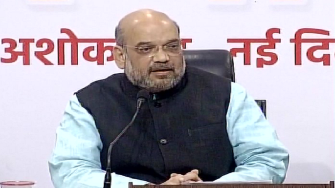 amit shah press conference