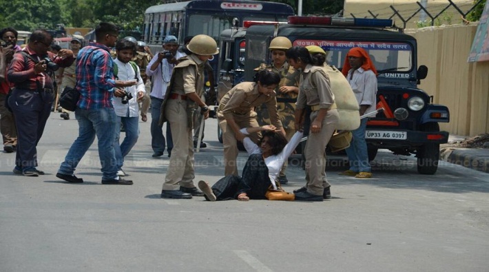 saharanpur violence fierce protest against yogi government