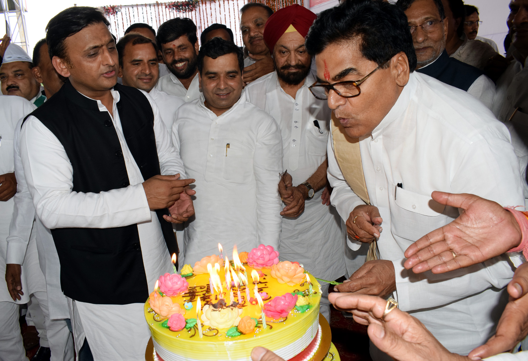 prof ram gopal yadav 71th birthday celebration