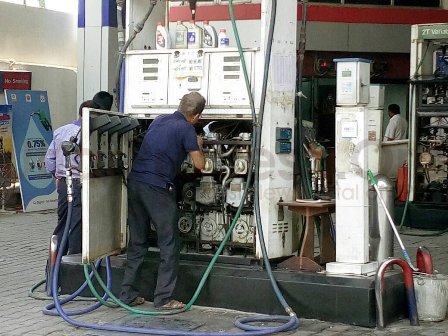 petrol pump raid