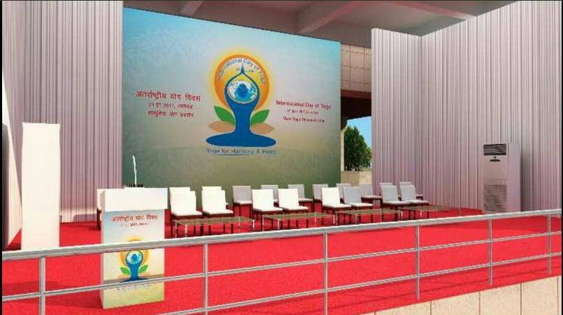 narendra modi international yoga day program first view lucknow