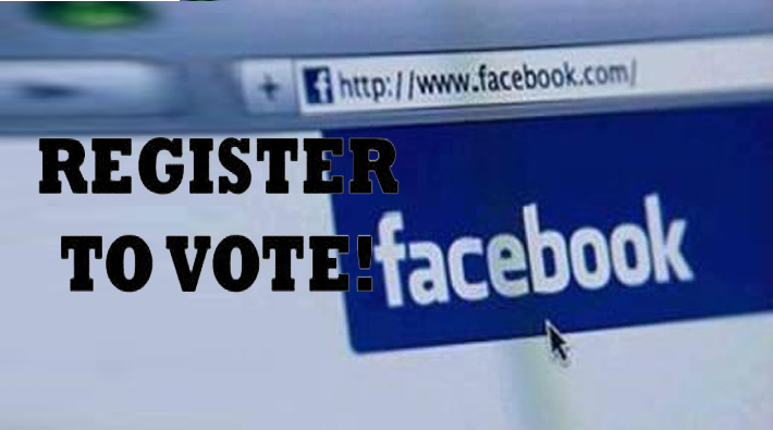 voter registration on facebook