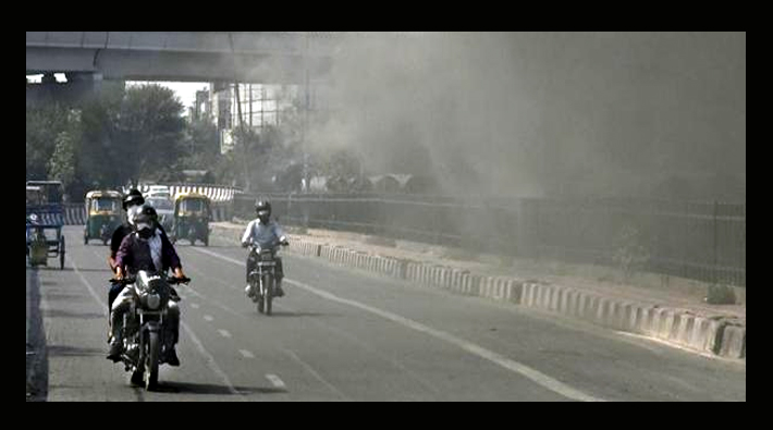 pollution in lucknow