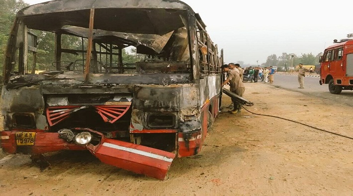 bareilly bus accident