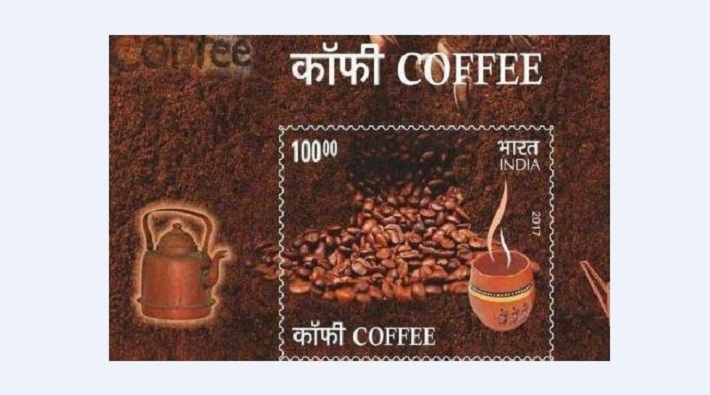 coffee fragrance Unique postal order issued in Aligarh