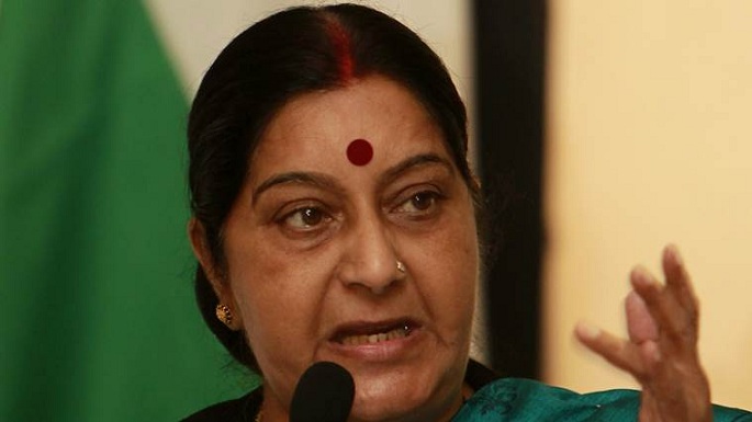 sushma swaraj statement iraq issue