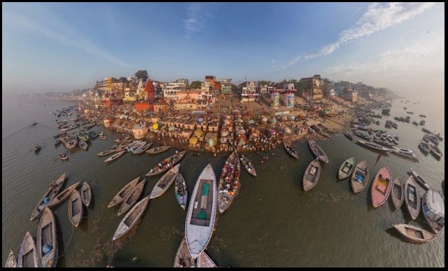 beautiful varanasi seen