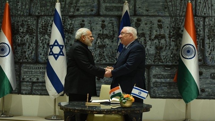 modi meets israeli president