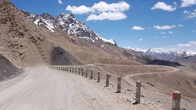 sikkim border road construction