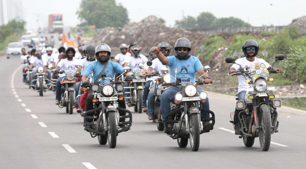 traffic awareness Pride Rally