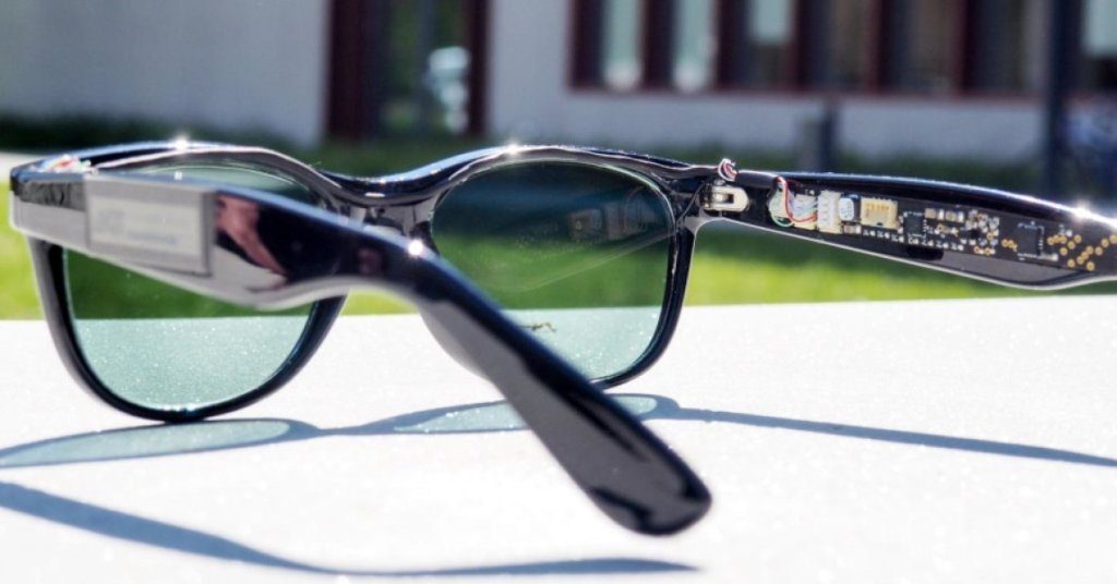 Sunglasses that can generate solar power
