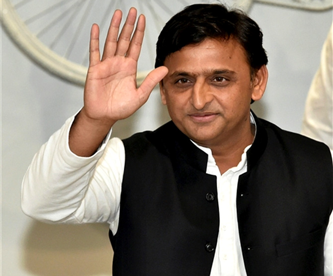 akhilesh yadav declares