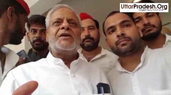 rajendra chaudhary statement after release of akhilesh yadav in unnao